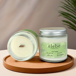 Velas perfumadas de aromaterapia de cera de soja Premium en caja de regalo de lata de tarro de vidrio para decoración del hogar y regalos de vacaciones Opción de lujo - Product Image 1