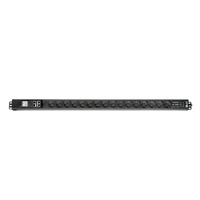 PDU intelligente montée en rack OIT 1U avec surveillance LCD 16A prises IEC C13 unité de distribution d'alimentation télécommande