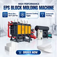 Machine de moulage automatique de blocs EPS à refroidissement sous vide Guiju, machine de fabrication de panneaux sandwich en mousse de polystyrène EPS haute densité