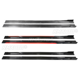 8Pcs 2m/2.2m Side Skirt Extension Winglet <b>Splitters</b> Lip Rocker Plate Body Kit for BMW Mercedes-Benz Toyota Audi Nissan Honda - Product Image 5
