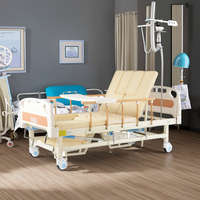 Lit de soins infirmiers multifonctionnel manuel LC-ZQ2 lit d'hôpital multifonctionnel rééducation aux soins intensifs pour la maison et les milieux médicaux