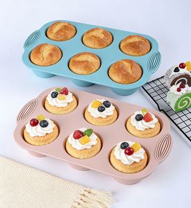 6 Modelos de Moldes de Silicona para Pasteles, Resistentes a Altas Temperaturas, Aptos para Horno, para Repostería y Elaboración de Tostadas - Product Image 4