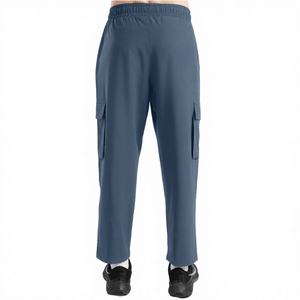 Pantalon unisexe 100 % coton, coupe droite ample, à poches multiples, avec logo personnalisé, idéal été comme hiver, modèle 2026 - Product Image 4