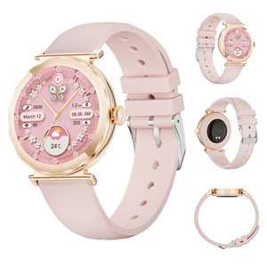Reloj Inteligente <span class=keywords><strong>con</strong></span> Asistente de Voz IA para Mujer, Pantalla Redonda, Monitor de Ritmo Cardíaco, Llamadas Bluetooth, Reloj de Pulsera Inteligente de Moda para Damas - Product Image 2