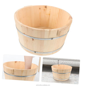En gros Bassine en bois personnalisable, inodore et saine, pour le lavage des vêtements, des légumes et la trempage des pieds - Product Image 3