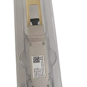 Transceptor Óptico Mellanox MMA1B00 <span class=keywords><strong>C100D</strong></span> 100G QSFP28 SR4 850nm 100m MPO MMF DOM Compatible con NVIDIA Mellanox Cisco Arista - Product Image 1