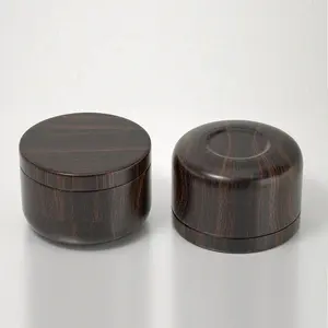 50毫升小铝罐木纹彩色茶罐迷你香烛锡罐批发蜡烛罐