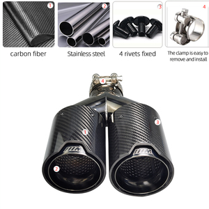 Embouts d'échappement en fibre de carbone pour <span class=keywords><strong>BMW</strong></span> Série 3 320i 328i <span class=keywords><strong>330i</strong></span> 335i G20 G28 - Product Image 4
