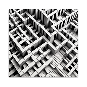 Illusionäres Farbblock-Zeichen buch Trippy Geometric Art Drawing Book Kreatives optisches Illusions-Zeichen buch für Erwachsene - Product Image 5