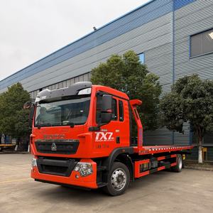 Camion de dépannage à plateau plat Sinotruk HOWO TX7 PRO 18 tonnes, un pour deux - Product Image 4