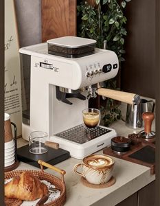 Achetez des machines à café automatiques italiennes de marques réputées, Cafetera Express, machine à expresso et cappuccino professionnelle avec moulin intégré - Product Image 6