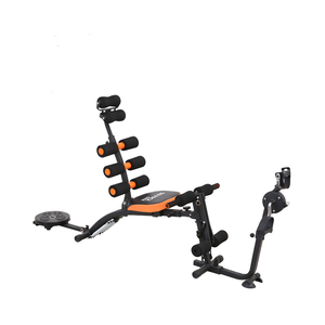 Paquete de seis ajustables <span class=keywords><strong>Abdomen</strong></span> Máquina de fitness unisex Pedal duradero Equipo de gimnasio Cuidado multifuncional <span class=keywords><strong>Banco</strong></span> de ejercicios y estante - Product Image 4