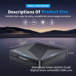 Tarjeta de Red Gigabit X88PRO <span class=keywords><strong>S905M</strong></span> Android 14, Amlogic de 64 bits, Quad-core 2Ghz, Wi-Fi 6 para Decodificación 4K HDR10+ - Product Image 1