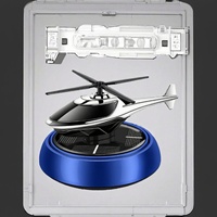 Aromatizante Solar Moderno para Coche, Fragancia Natural Decorativa, Ambientador con Rotación de 360 Grados, Eliminación de Olores Duradera, Plástico