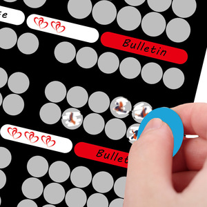 โปสเตอร์ขูดลายคู่รัก ภาพศิลปะติดผนัง กระดาษสำหรับขูด 100 วันที่นัดเดท สำหรับเกมไพ่สำหรับผู้ใหญ่ - Product Image 6