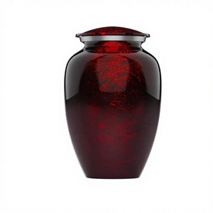 Urna Funeraria de Aluminio Estilo Americano, Color Personalizado, Ecológica y Biodegradable, Duradera, Capacidad de 200/220 Pulgadas Cúbicas - Product Image 1