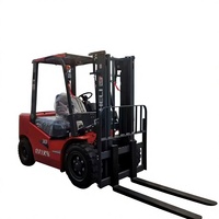 Nouveau chariot élévateur tout-terrain HELI 4x4, 3 tonnes, diesel, climatisé, robuste, Montacargas, moment de charge élevé, hauteur de levage 3m-4.5m, pour fûts