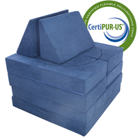 Canapé modulable pour enfants Saien Baby Deer en velours, 12 modules, canapé-lit en éponge, blocs de construction, chaise de jeu, canapés pour enfants