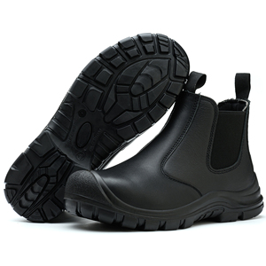 Nouvelle Gamme Cuir Véritable Chaussures <span class=keywords><strong>de</strong></span> Travail et Décontractées Chelsea <span class=keywords><strong>de</strong></span> Sécurité pour Hommes et Femmes, Semelle Extérieure PU, Coupe Basse, Type Baskets - Product Image 2