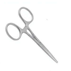 Pinzas Hemostáticas Rectas de Acero Inoxidable de Primera Calidad, Pinzas Manuales, Juego de Instrumentos Quirúrgicos con Certificación CE, Instrumentos Médicos - Product Image 1