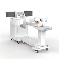 Appareil de tomodensitométrie (CT) pour animaux de compagnie (chiens et chats) offrant une vue à 360 degrés, pour la pratique médicale vétérinaire.
