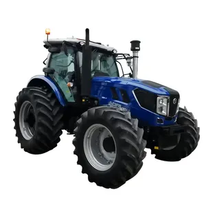 Agri Tracking 260 Pk Wiel Tractor Yto Dieselmotor 6 Cilinder Elektrische Injectie Met Luxe Ac Cabine Voor Enorme Landbouwgrond