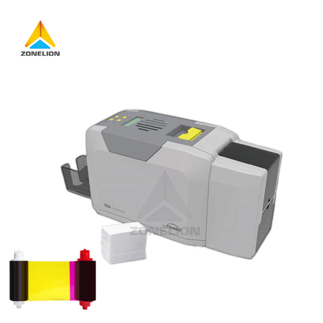 Multifunctional S28 PVC ID Card Printer Single & Double-sided Dual Card Printing for Membership Access Control Cards