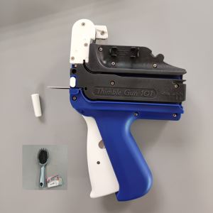 Pistola de Gancho Adhesivo para Ropa, Zapatos y Bolsos, Tipo Pistola, Material ABS, Color Azul, Ecológica y Práctica - Product Image 3