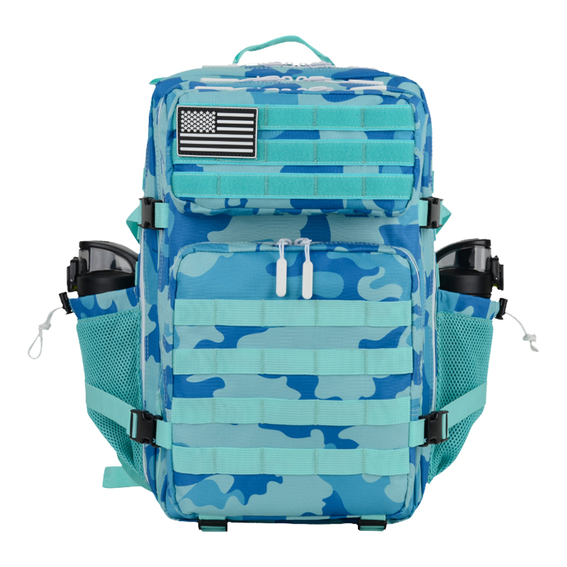 Water blue camouflage-in stock color