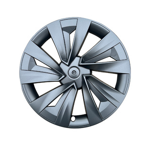 Cache-roue de voiture pour Tesla Model Y 2025 Juniper, 19 pouces, noir, protection de jante complète automobile - Product Image 4