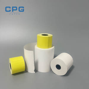 Papel Térmico para Impresora de Paletas Directo de Fábrica, Bajo en Polvo, 80x60mm, Larga Duración de la Imagen, Rollos de Impresión para Recibos de Punto de Venta en Restaurantes - Product Image 1