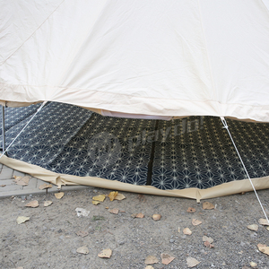 Floor Mat of <strong>Bell</strong> <strong>Tent</strong> High Quality <strong>Accessories</strong> 3m-7m Half Moon for Camping Outdoors - Product Image 2
