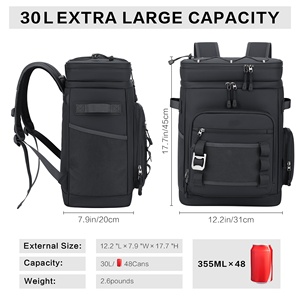 Bolsas de refrigeración al por mayor, <span class=keywords><strong>mochila</strong></span> nevera impermeable a prueba de fugas, <span class=keywords><strong>mochila</strong></span> nevera <span class=keywords><strong>para</strong></span> el almuerzo, <span class=keywords><strong>comida</strong></span>, vino, embalaje - Product Image 2