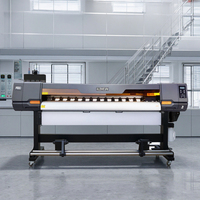 Impresora UV de Inyección de Tinta Rollo a Rollo de 1.8m con Cabezal de Impresión XP600 Automática para Impresión de Papel Tapiz para Exteriores y Películas Blandas