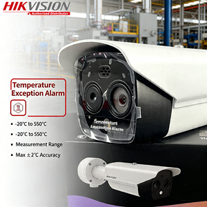 Caméra <span class=keywords><strong>thermique</strong></span> <span class=keywords><strong>Hikvision</strong></span> DS-2TD2628T-3/QA, 4MP, optique 256*192, prévention des incendies, alarme de température, IP67 - Product Image 2