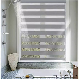 Màn rèm ngựa vằn thông minh, bóng lăn chạy bằng pin có động cơ với ứng dụng Wifi & điều khiển từ xa, Rèm điện tự động - Product Image 5