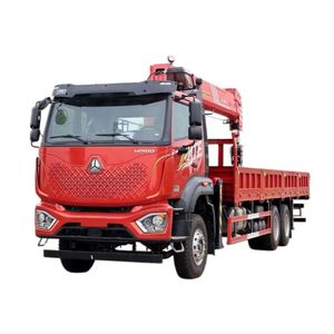 Hot Sell HOWO 6x4 Truck Mounted 10 Ton 12 Ton 14 Ton Telescopic Boom Crane For Sale - Product Image 1