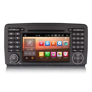 Erisin ES8581R 7 "DSP แอนดรอยด์12.0 Car DVD CarPlay GPS อัตโนมัติสำหรับ Benz R-Class W251 R280/R300/R320/R350/R500/R63 AMG 4G SIM IPS