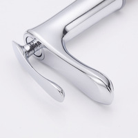 Robinet mitigeur thermostatique contemporain en laiton pour lavabo, à poignée unique, à poser sur le comptoir, pour salle de bain et cuisine, garantie 5 ans