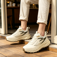 Chaussures de sport décontractées tendance pour hommes, personnalisées OEM, style confortable à lacets pour la marche en extérieur