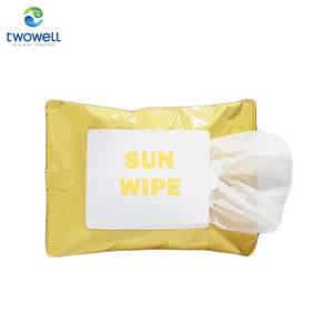 サングラス洗浄用SPF 30 + 毎日日焼け防止ふき拭きハイエンドウェットワイプ - Product Image 1