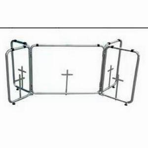 El fabricante suministra soportes para ataúdes de acero inoxidable para fines funerarios. - Product Image 1
