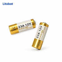 Batterie alcaline cylindrique pour télécommande Litobat OEM 12V 23A 7,8g