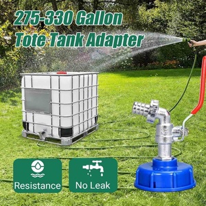 IBC Water Tank <b>Valve</b> for 275-330 Gallon Tote Water Tank Adapter IBC Tote to Garden Hose Water Drain Tote Conector - Product Image 5