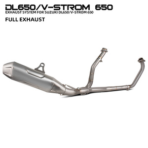 ระบบท่อไอเสีย <span class=keywords><strong>V</strong></span>-<span class=keywords><strong>Strom</strong></span> <span class=keywords><strong>650XT</strong></span> สำหรับรถมอเตอร์ไซค์ Suzuki VStrom 650/<span class=keywords><strong>650XT</strong></span> DL650 ท่อไอเสียสำหรับรถทัวริ่ง ท่อไอเสียแบบเฮดเดอร์พร้อมปลายท่อ - Product Image 3