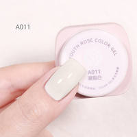 Vernis à ongles gel UV Youth Rose pour distributeur en gros, salon de manucure professionnel, vernis à ongles gel couleurs unies, kit de manucure pour nail art