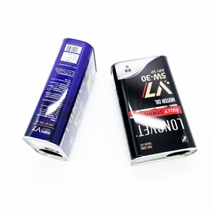Precio de Fábrica: Lata Rectangular de 1L para Aceite de Motor, con Tapa de Plástico y Logotipo Personalizado, para Envasado de Aceite de Motor - Product Image 6