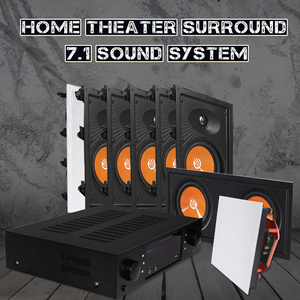 Smart Home Surround 7.1 Sound System All-in Ceiling <b>Speakers</b> and Digital <b>Amplifier</b> for AV Solution 7.1 Home <b>Amplifier</b> Sy - Product Image 6