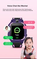 Q19 jam tangan anak tahan air dengan permainan, kamera rotasi 360 pelacakan keamanan GPS untuk anak laki-laki dan perempuan