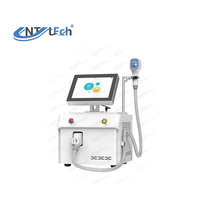 Machine portable d'épilation au laser à diode pour peaux foncées, prix d'usine en chine, 808